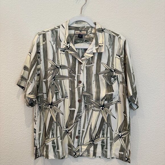 Tommy Bahama Women's Button Down Blouse - Picture 1 of 4